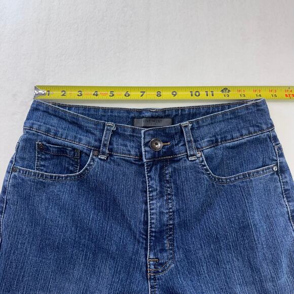 Nine West Women's Jordan Blue Denim Bootcut Jeans Size 10 Casual Stretchy - Picture 7 of 9